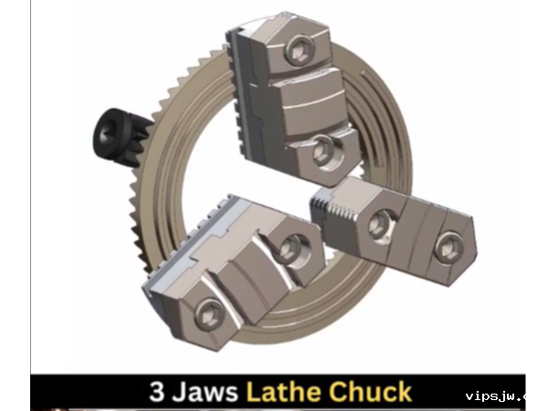 三爪自定心卡盘的分类及手动原理