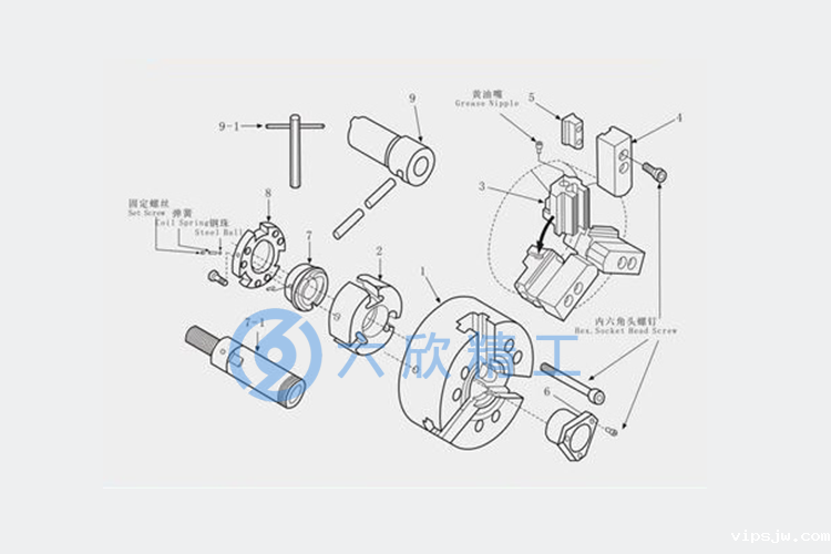 液压卡盘怎么拆